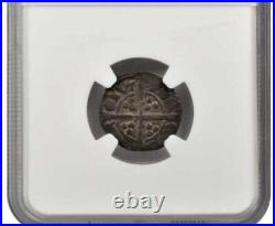 1307-27 Edward II Penny, Canterbury Mint, NGC Certified, S-1466