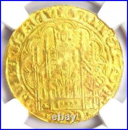 1404 Netherlands William VI Chaise D'OR 1Cd'or Coin Certified NGC AU Details