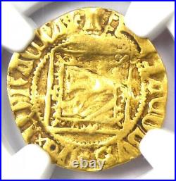 1406-1437 Gold Scotland James I Gold 1/2 Demy Coin Certified NGC VF Details