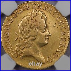 1726 Great Britain Guinea Gold Coin Certified NGC XF Details Very Rare SL430