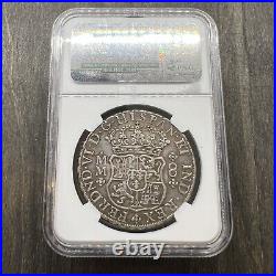 1759 MO Mexico? Pillar Dollar 8 Reales? Coin 8R Certified NGC AU 50