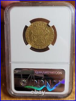 1764 Britain England George III Gold Guinea Coin 1G Certified NGC AU Details