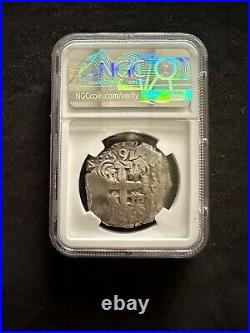 1766P V/Y, Bolivia 8 Reales Silver Coin NGC Certified