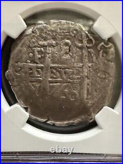 1766P V/Y, Bolivia 8 Reales Silver Coin NGC Certified