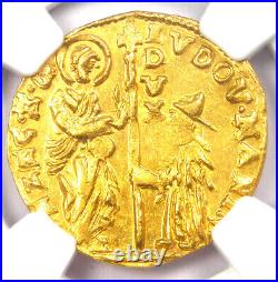 1789 Italy Manin Gold Zecchino Ducat Christ Coin Certified NGC MS64 (BU UNC)