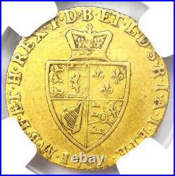 1791 Britain George III Gold Half Guinea 1/2G Certified NGC VF25 Rare Coin