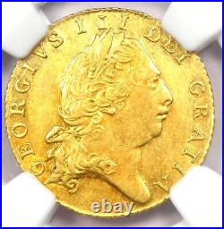 1801 Britain UK George III Gold Half Guinea 1/2G Coin Certified NGC AU55