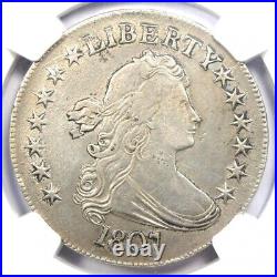 1807 Draped Bust Half Dollar 50C Coin Certified NGC XF Details (EF) Rare