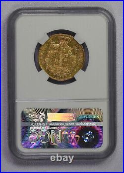 1814 Gold Napoleon 40 Lire Coin italy 40L 40 Lire Certified NGC AU50 Rare Coin