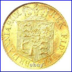 1820 Britain George III Gold Half Sovereign Coin 1/2S. Certified NGC MS61 BU UNC