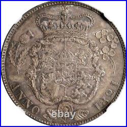 1821 George IV Half Crown, NGC Certified AU-58, London Mint, Spink 3807, KM-676