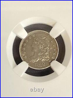 1832 Capped Bust Half Dime Certified NGC AU Details GORGEOUS COIN