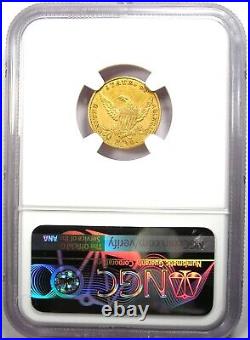 1834 Classic Gold Quarter Eagle $2.50 Coin Certified NGC AU Details Rare