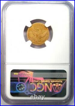 1834 Classic Gold Quarter Eagle $2.50 Coin Certified NGC VG10 Rare Coin