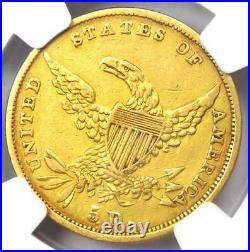 1835 Classic Gold Half Eagle $5 Coin Certified NGC XF Detail (EF) Rare Coin