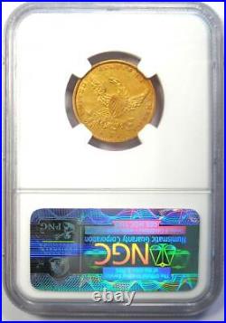 1837 Classic Gold Half Eagle $5 Coin Certified NGC XF Detail (EF) Rare Coin