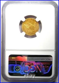 1838 Classic Gold Quarter Eagle $2.50 Coin Certified NGC AU Details Rare