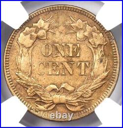 1857 Flying Eagle Cent 1C Penny Coin Certified NGC Uncirculated Detail UNC MS