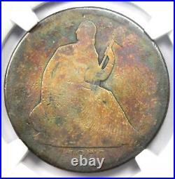 1870-CC Seated Liberty Half Dollar 50C Coin Certified NGC AG Detail Rare