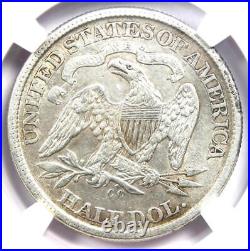 1872-CC Seated Liberty Half Dollar 50C Coin Certified NGC XF Details (EF)