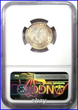 1875-CC Twenty Cent Piece 20C Certified NGC AU Detail Rare Carson City Coin