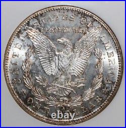 1878 S Morgan Silver Dollar $1 US Type Coin Certified NGC as MS62 Partial Label