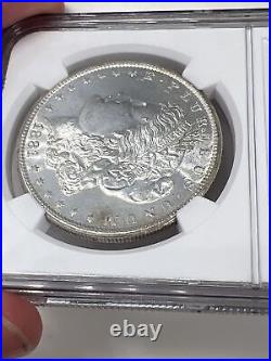 1881 S Morgan Silver Dollar MS 63 Certified NGC Nice US Silver Coin Super Flashy