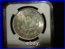 1885 Morgan Silver Dollar NGC Certified MS63 Golden Toning
