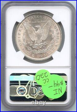 1886 Morgan Silver Dollar NGC MS63 Certified Philadelphia Mint CC220