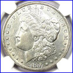 1893 Morgan Silver Dollar $1 Coin Certified NGC AU Details Rare Date