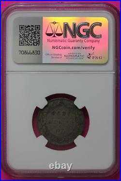 1896 XF 40 Newfoundland 20 Cents Silver Coin NGC Graded Certified Slab 1495