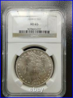 1898 O Morgan Silver Dollar Certified NGC-MS65