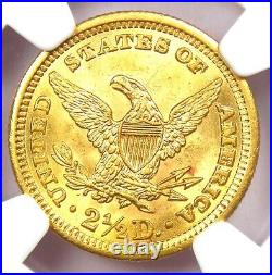 1903 Liberty Gold Quarter Eagle $2.50 Coin Certified NGC MS64 $825 Value