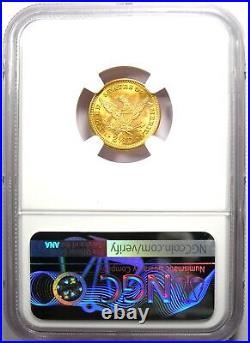 1907 Liberty Gold Quarter Eagle $2.50 Coin Certified NGC MS66 $1,500 Value