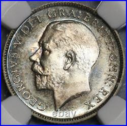 1911 King George V Proof Sixpence. Certified by NGC to PF 66