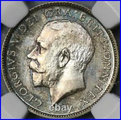 1911 King George V Proof Sixpence. Certified by NGC to PF 66