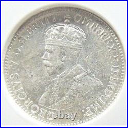 1912 GEORGE V, THREEPENCE, NGC Certified and graded AU. 58
