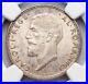 1914, Kingdom of Romania, Carol I. Certified Silver 1 Leu Coin. NGC MS-63