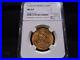 1920/10 MS64 Mexico Gold 20 Pesos NGC Certified Fantastic Coin