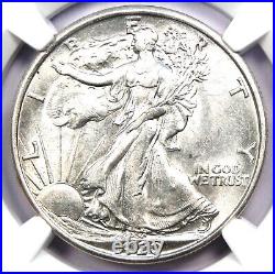 1920 Walking Liberty Half Dollar 50C Coin Certified NGC AU58 Rare Date