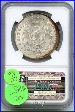 1921 Morgan Silver Dollar NGC MS64 Certified Toning Philadelphia Mint CC16