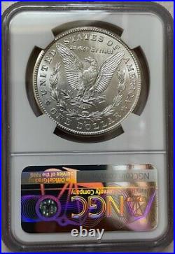 1921-S Morgan Silver Dollar NGC Brown Label MS63 CAC Certified Frosty Fields
