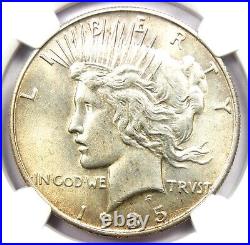 1935-S Peace Silver Dollar $1 Coin Certified NGC Uncirculated Detail (UNC MS)