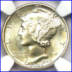1940 Proof Mercury Dime 10C Coin Certified NGC PR68 (PF68) $2,500 Value