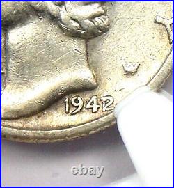 1942/1 Mercury Dime 10C Certified NGC XF Details Rare Overdate Variety Coin