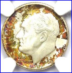1956-D Roosevelt Dime 10C Coin Certified NGC MS68 Rare in MS68 Grade