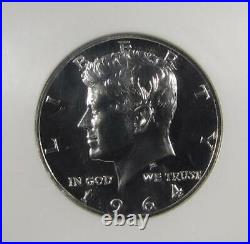 1964 NGC PF67 Accent Hair Silver Kennedy Half Dollar Certified Coin AK39