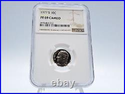 1977-S NGC Certified CAMEO & ULTRA CAMEO Proof Set 6 COIN SET #2