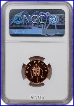 1997 Great Britain Penny Pf 68 Rd Ultra Cameo Ngc Certified Coin 4 Graded Higher