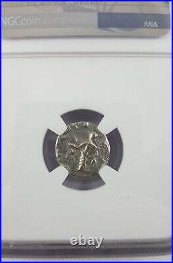 2,000 Year Old Journey of the Magi / Azes II SILVER Drachm, NGC Certified